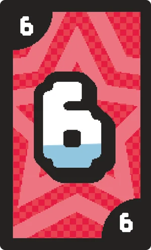 赤の6